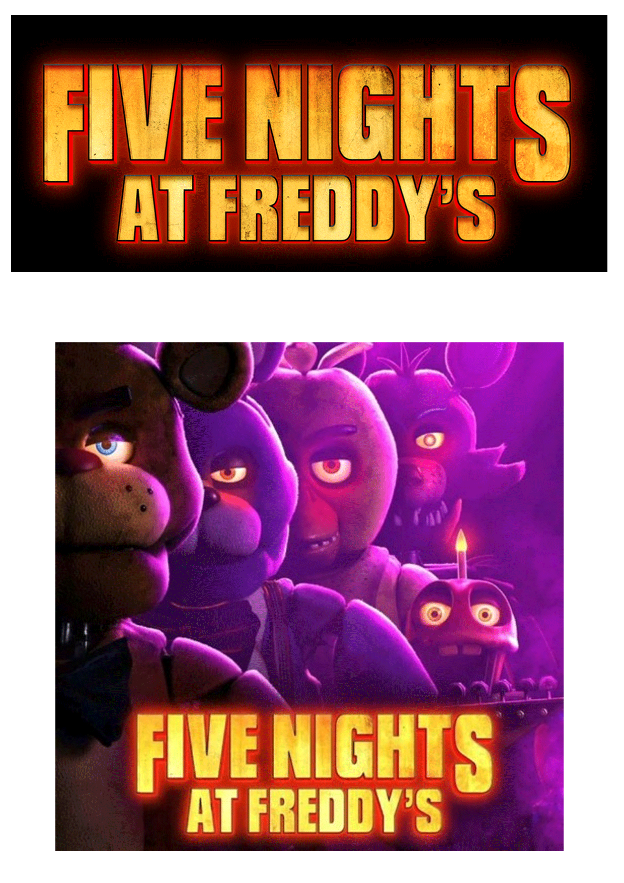5 nocí u Freddyho nažehlovačka, 2 ks