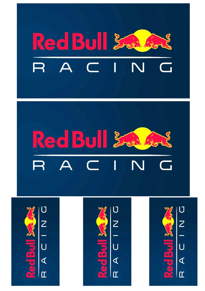 RedBull Racing nažehlovačka, 5 ks
