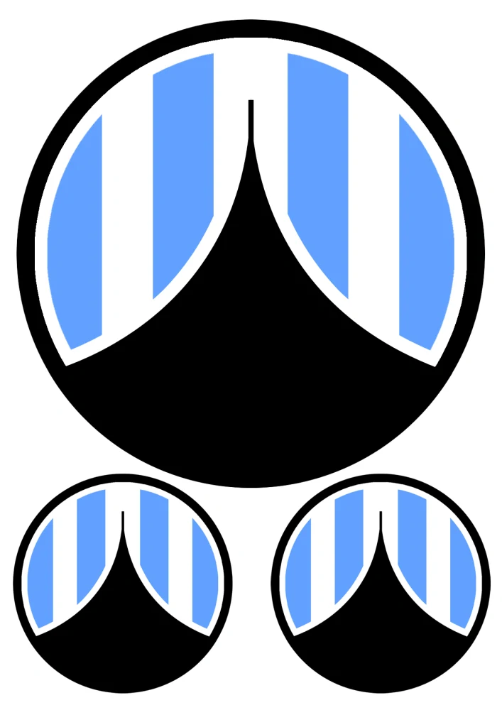 FC Slovan Liberec logo nažehlovačka, 3 ks