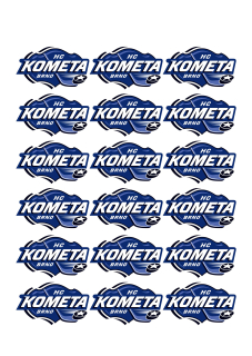 18x Nažehlovačka Kometa Brno