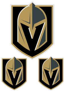 Las Vegas Golden Kinghts logo nažehlovačka, 3 ks 