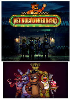 5 nocí u Freddyho nažehlovačka, 2 ks