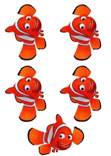 Nemo nažehlovačka, 5 ks
