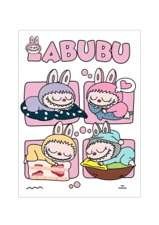 Labubu nažehlovačka 16 x 22 cm